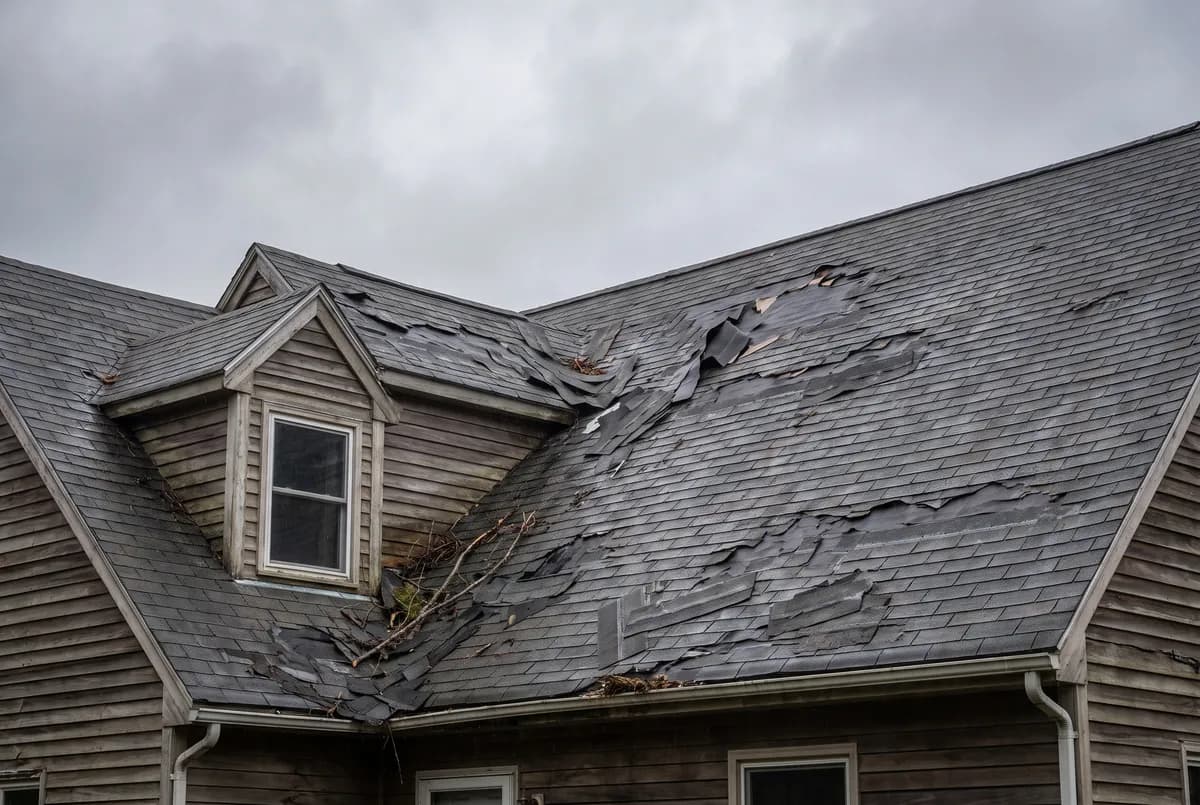 Missing Shingles After Winter Storms in Connecticut: When to Repair vs. Replace