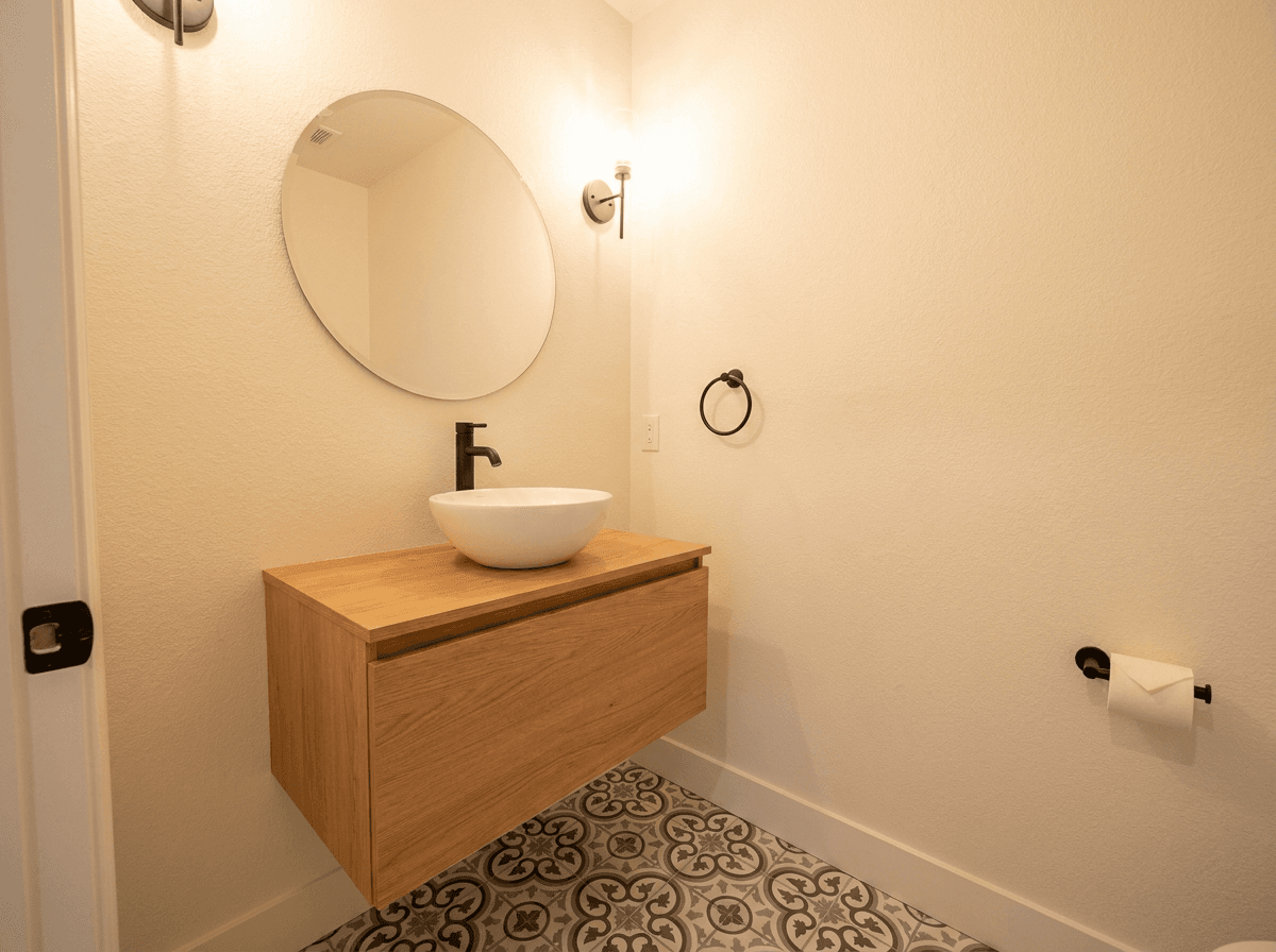 Guest Bathroom Refresh in Fairfield, CT