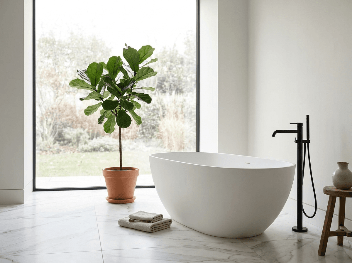 Freestanding Tub Master Bath in Greenwich, CT