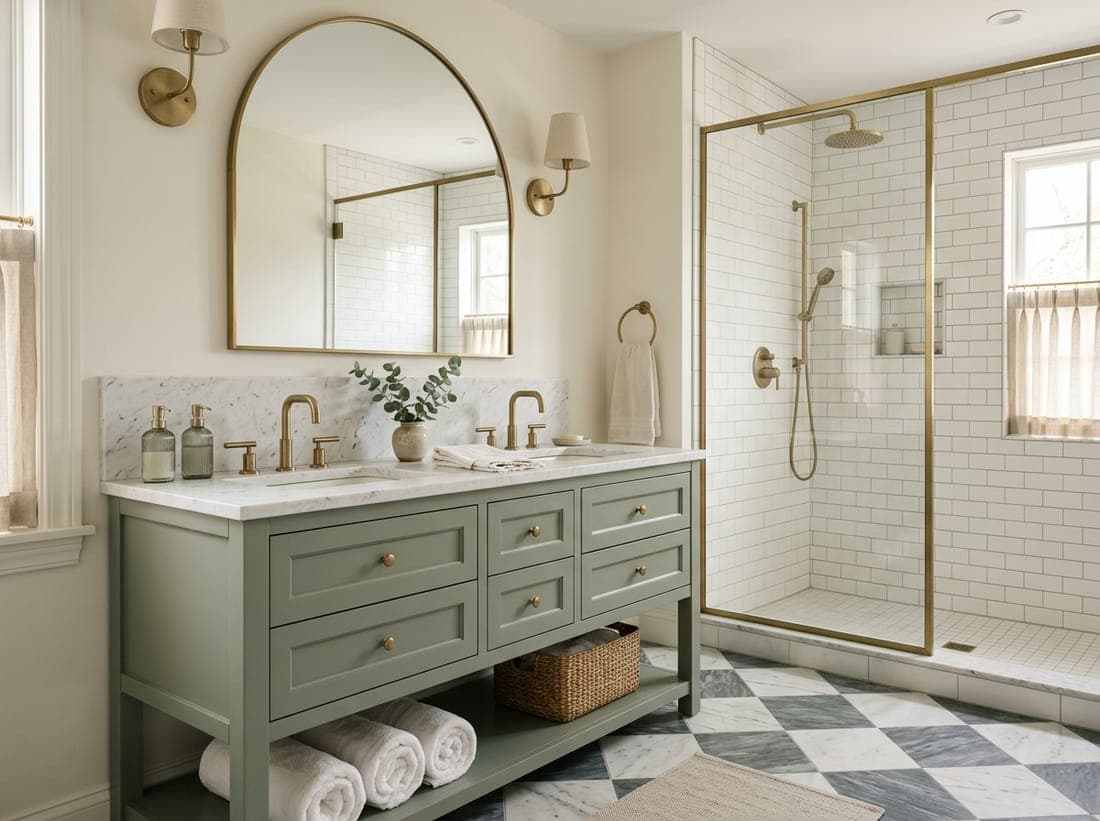Vanity & Tile Updates