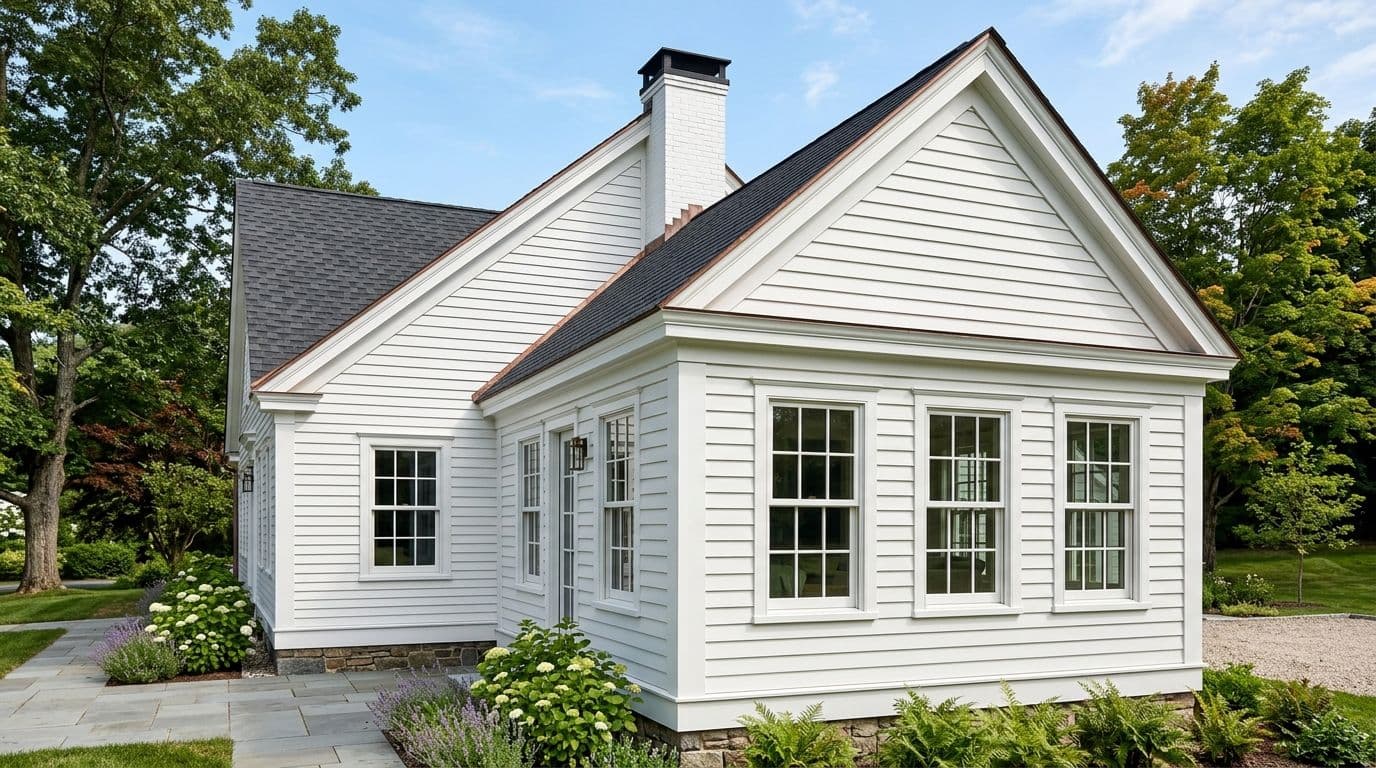 Easton home addition design — bathroom remodel by Omega Development