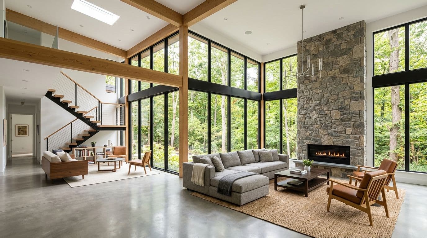 New Canaan second-story addition — bathroom remodel by Omega Development