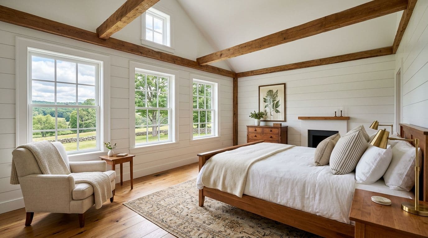 Ridgefield family room addition — bathroom remodel by Omega Development