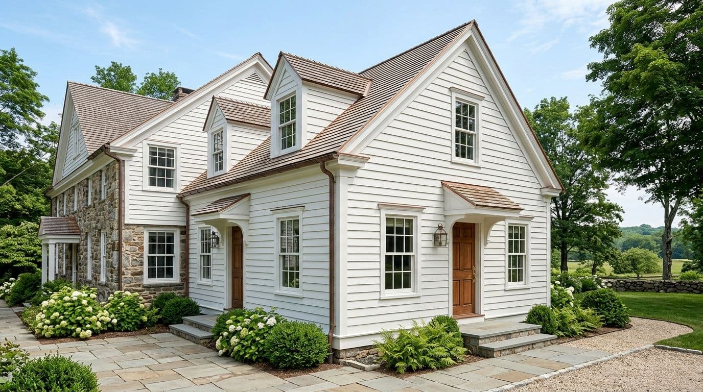 Ridgefield home addition design — bathroom remodel by Omega Development