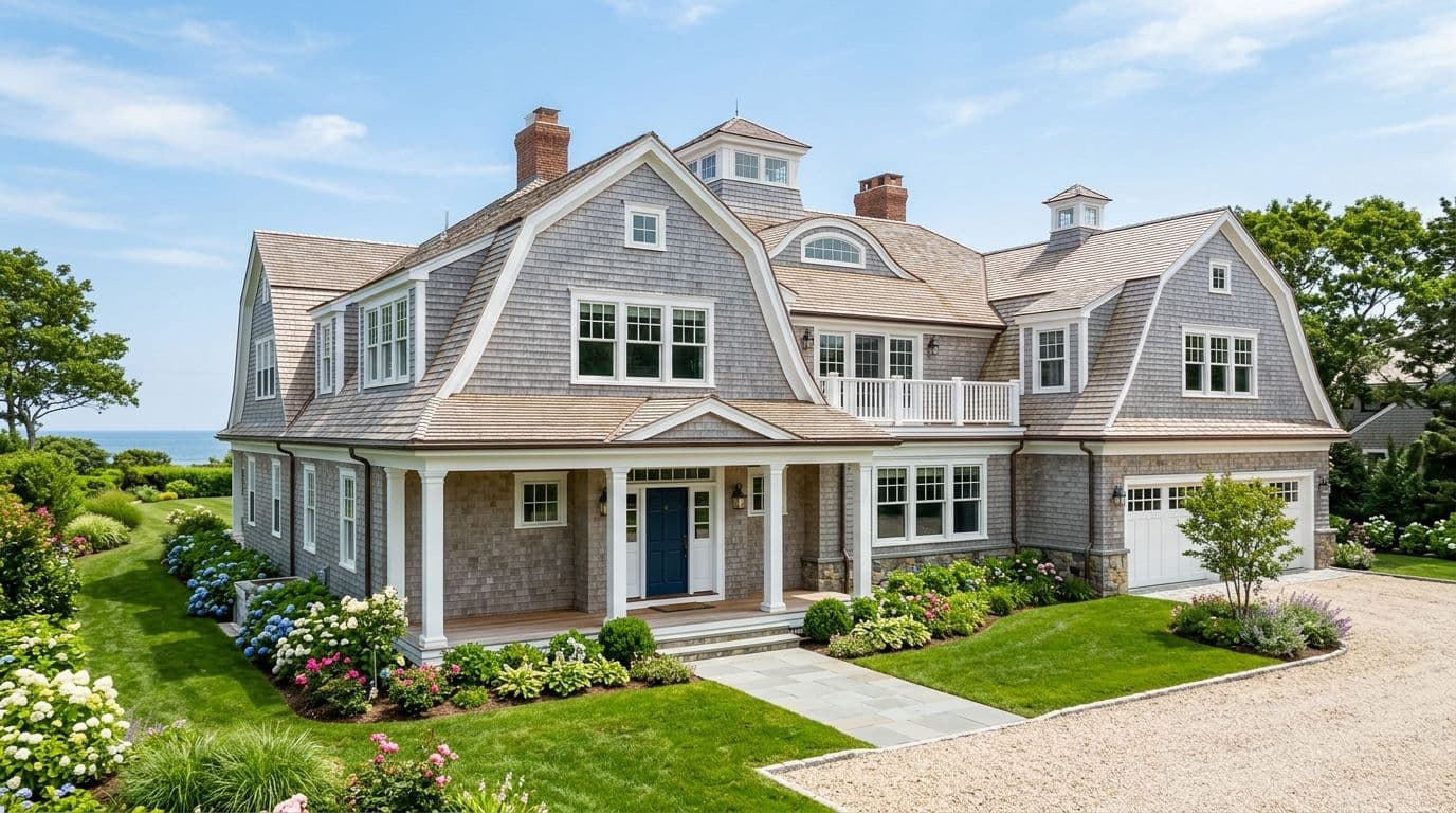 Fairfield custom home exterior — bathroom remodel by Omega Development