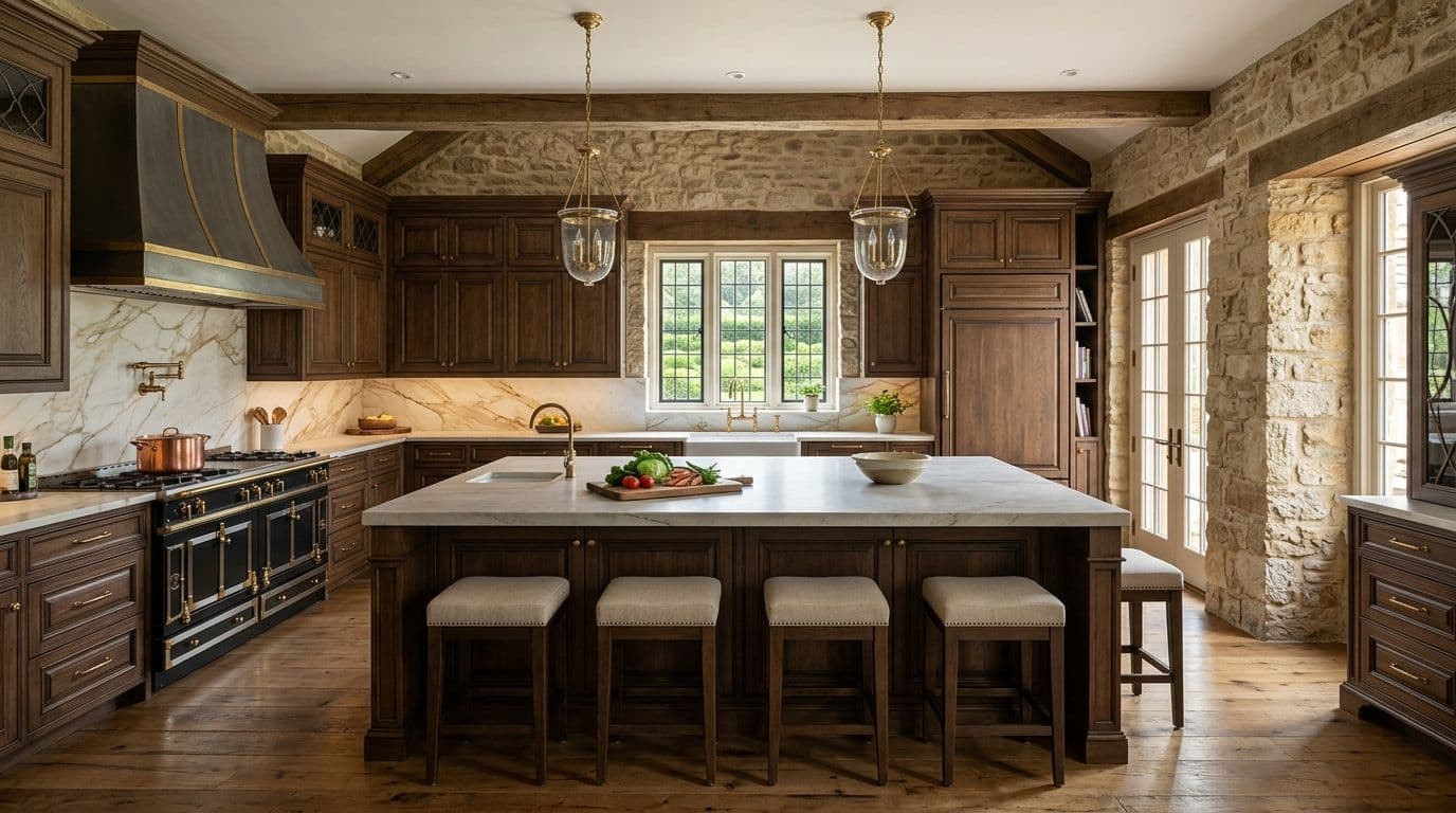 Greenwich chef's kitchen — bathroom remodel by Omega Development
