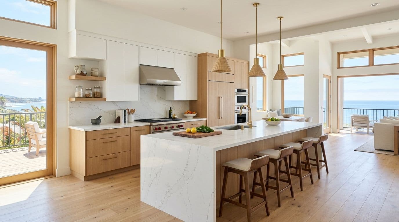Norwalk chef's kitchen — bathroom remodel by Omega Development