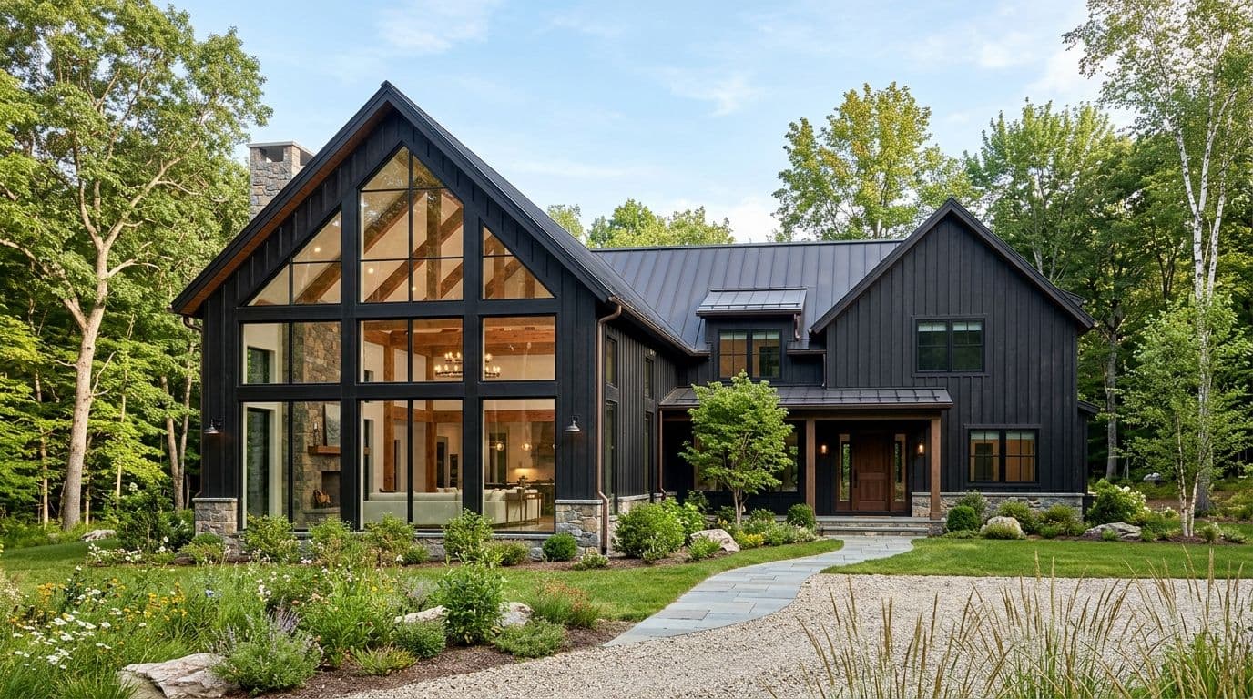 Redding custom home exterior — bathroom remodel by Omega Development