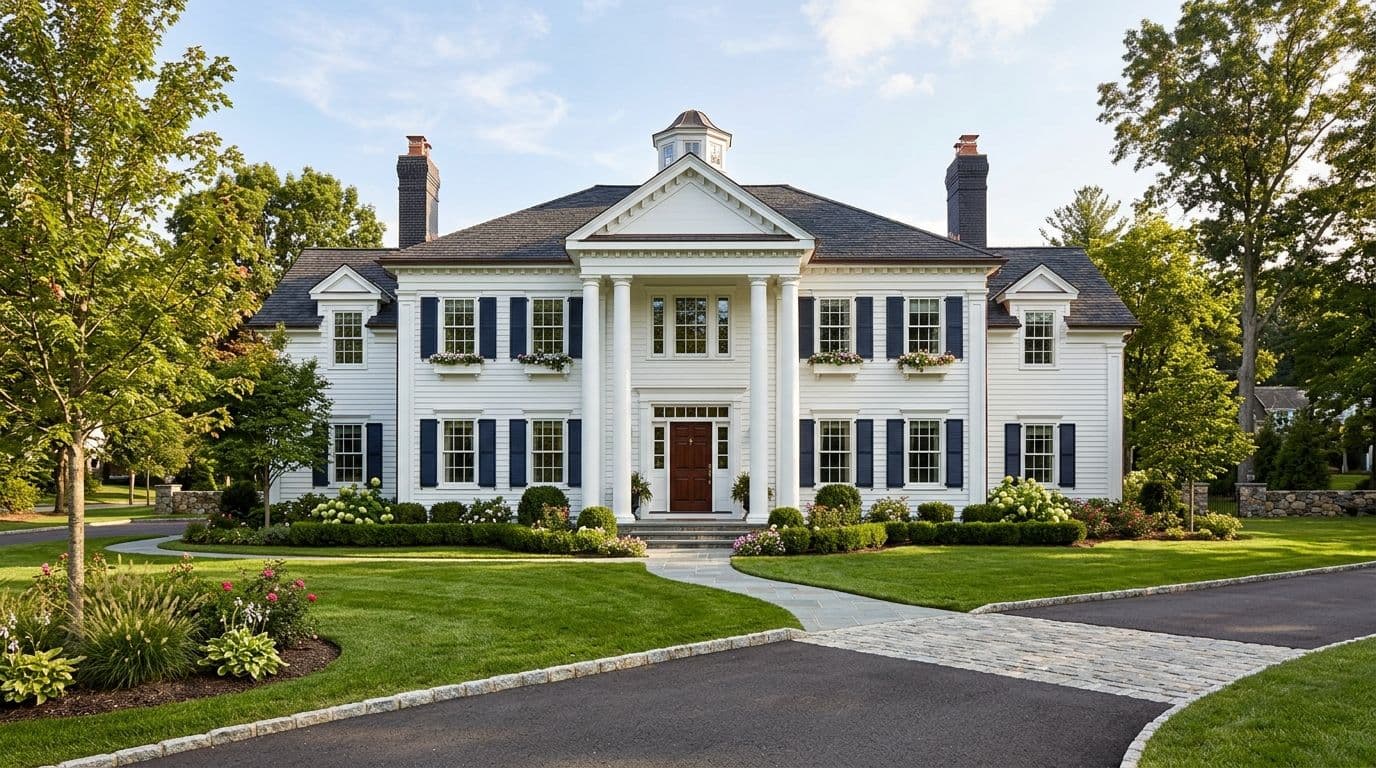Shelton custom home exterior — bathroom remodel by Omega Development
