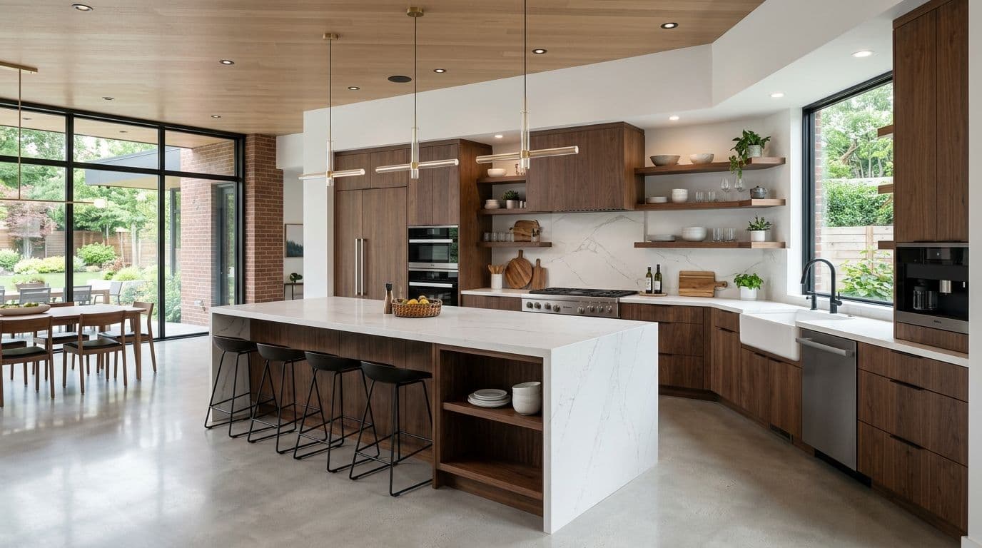 Stamford chef's kitchen — bathroom remodel by Omega Development
