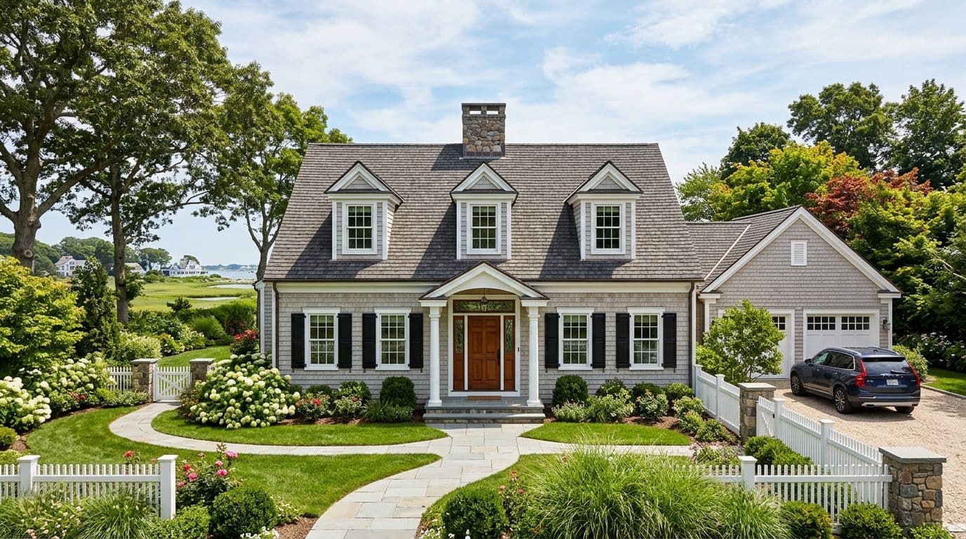 Stratford custom home exterior — bathroom remodel by Omega Development