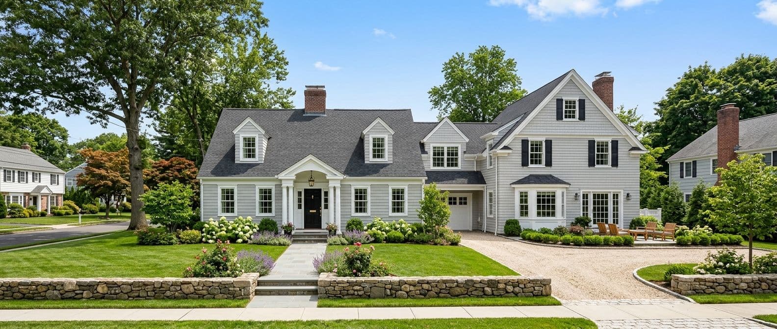 Home addition in Stratford, CT — before and after