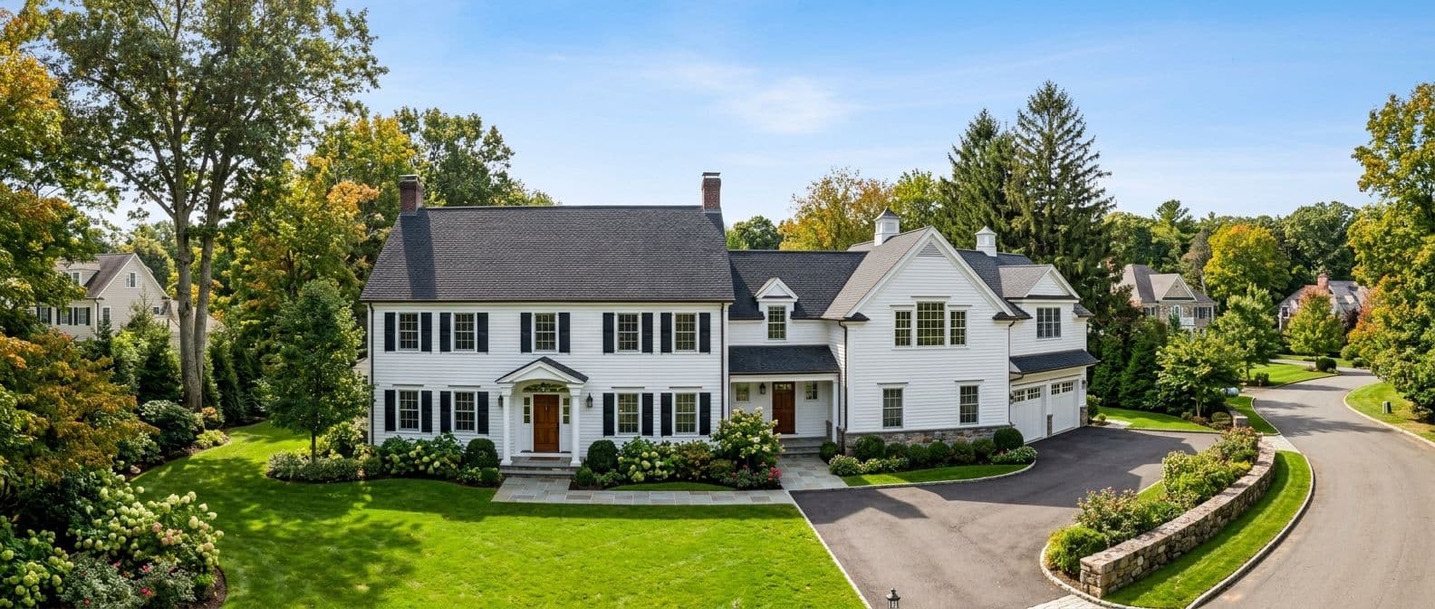 Home addition in Redding, CT — before and after