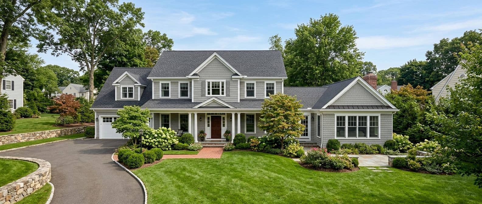 Home addition in Stamford, CT — before and after
