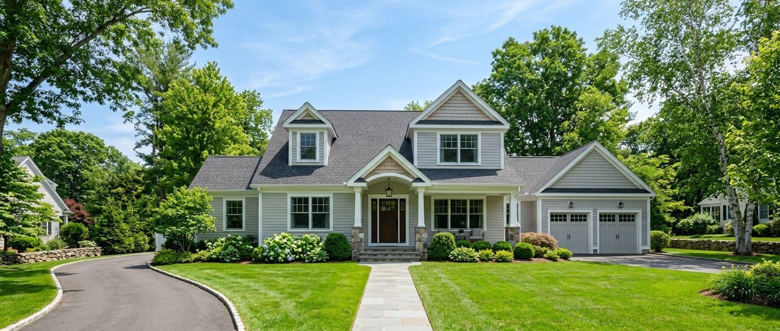 Home addition in Monroe, CT — before and after