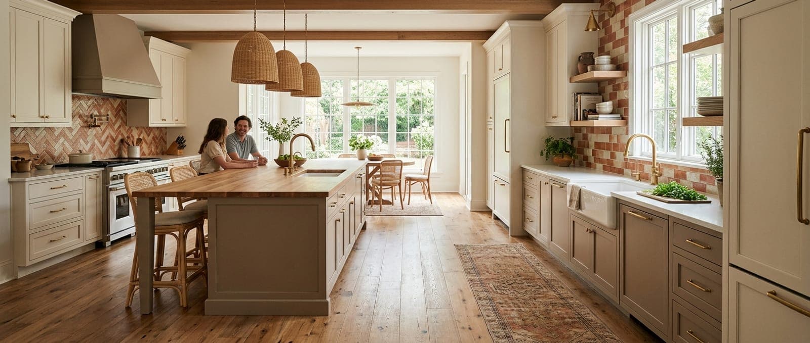 Kitchen remodel in Trumbull, CT — before and after