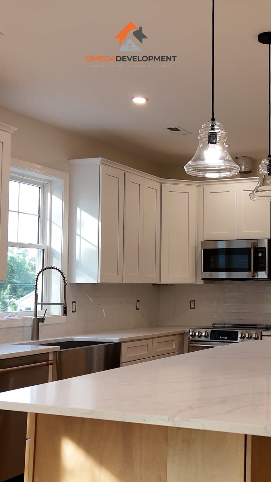 Chef's Kitchen — bathroom remodel by Omega Development