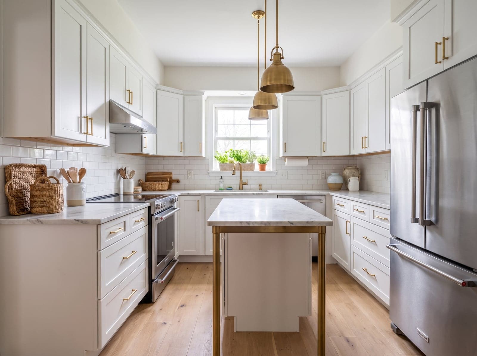 Kitchen remodel — before and after