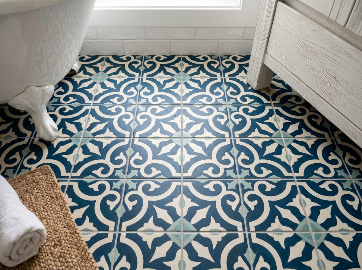 Tile & finishes — bathroom design idea