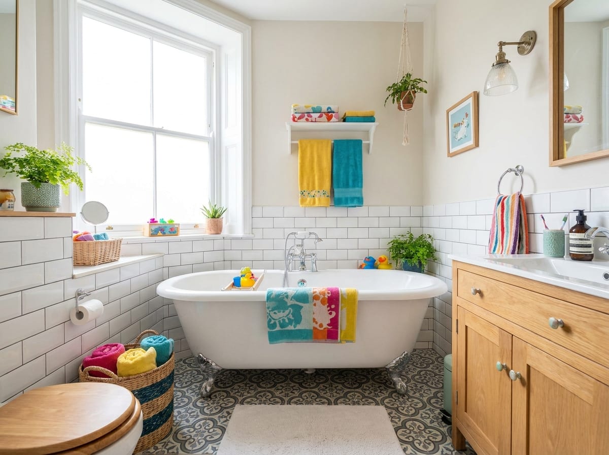 Soaking tub — bathroom design idea
