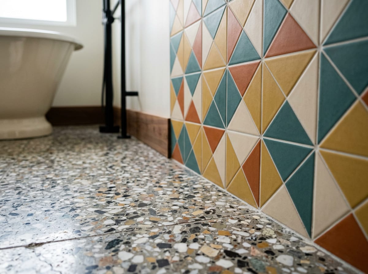 Tile & finishes — bathroom design idea