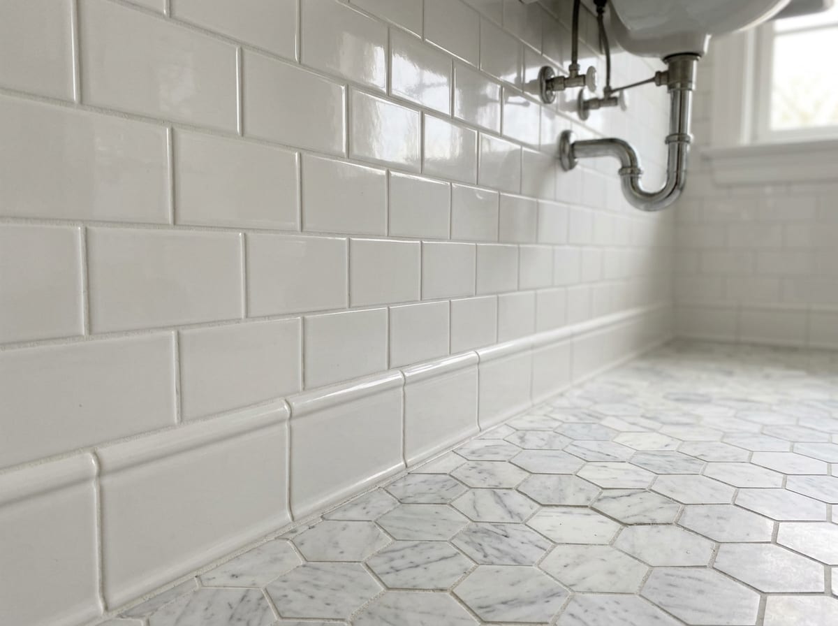Tile & finishes — bathroom design idea
