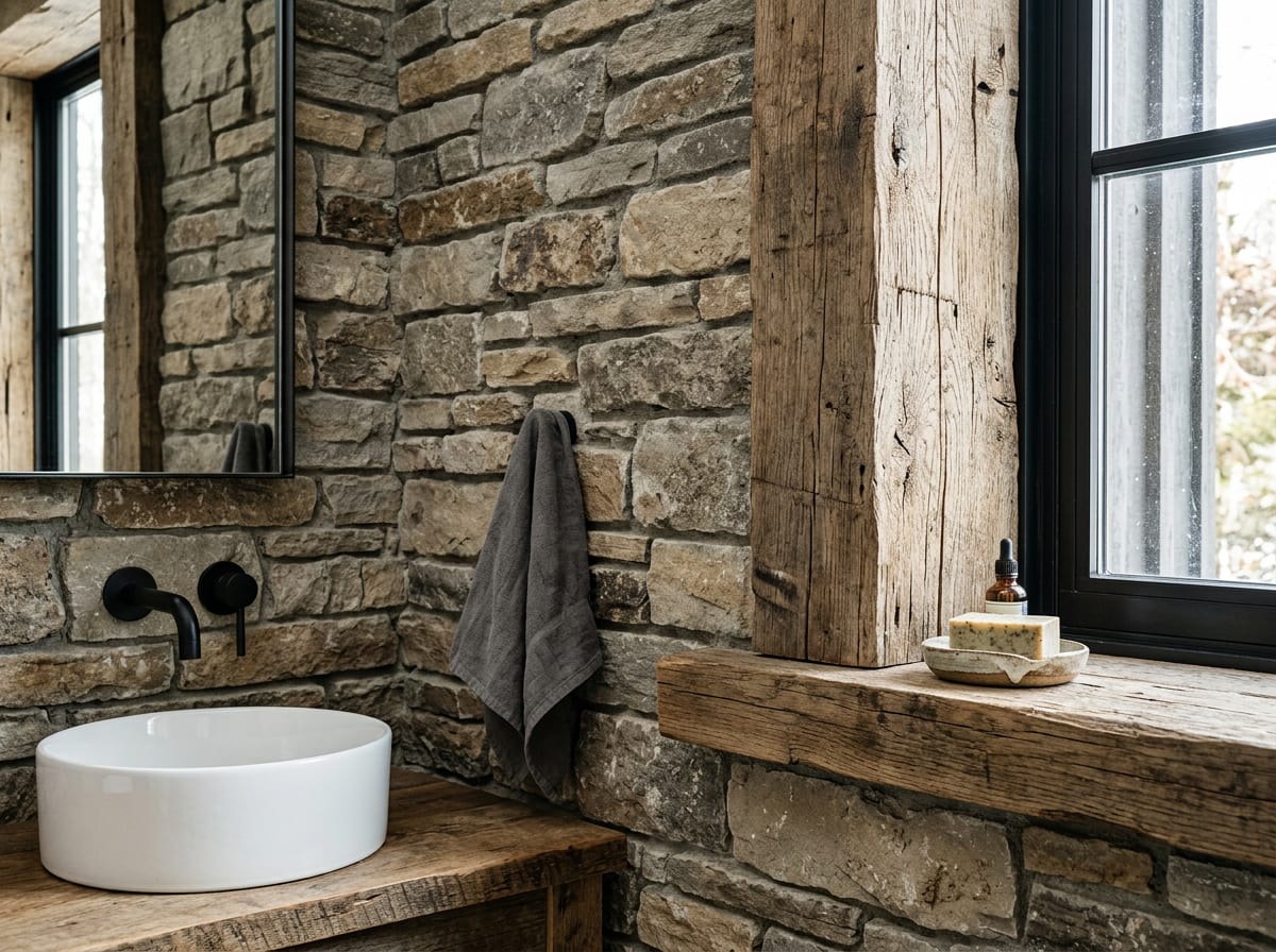 Tile & finishes — bathroom design idea