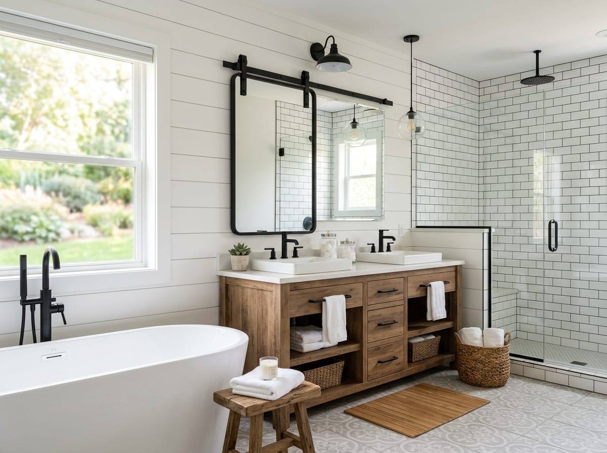 Full bathroom remodel — bathroom design idea