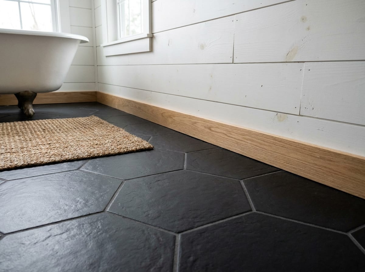 Tile & finishes — bathroom design idea