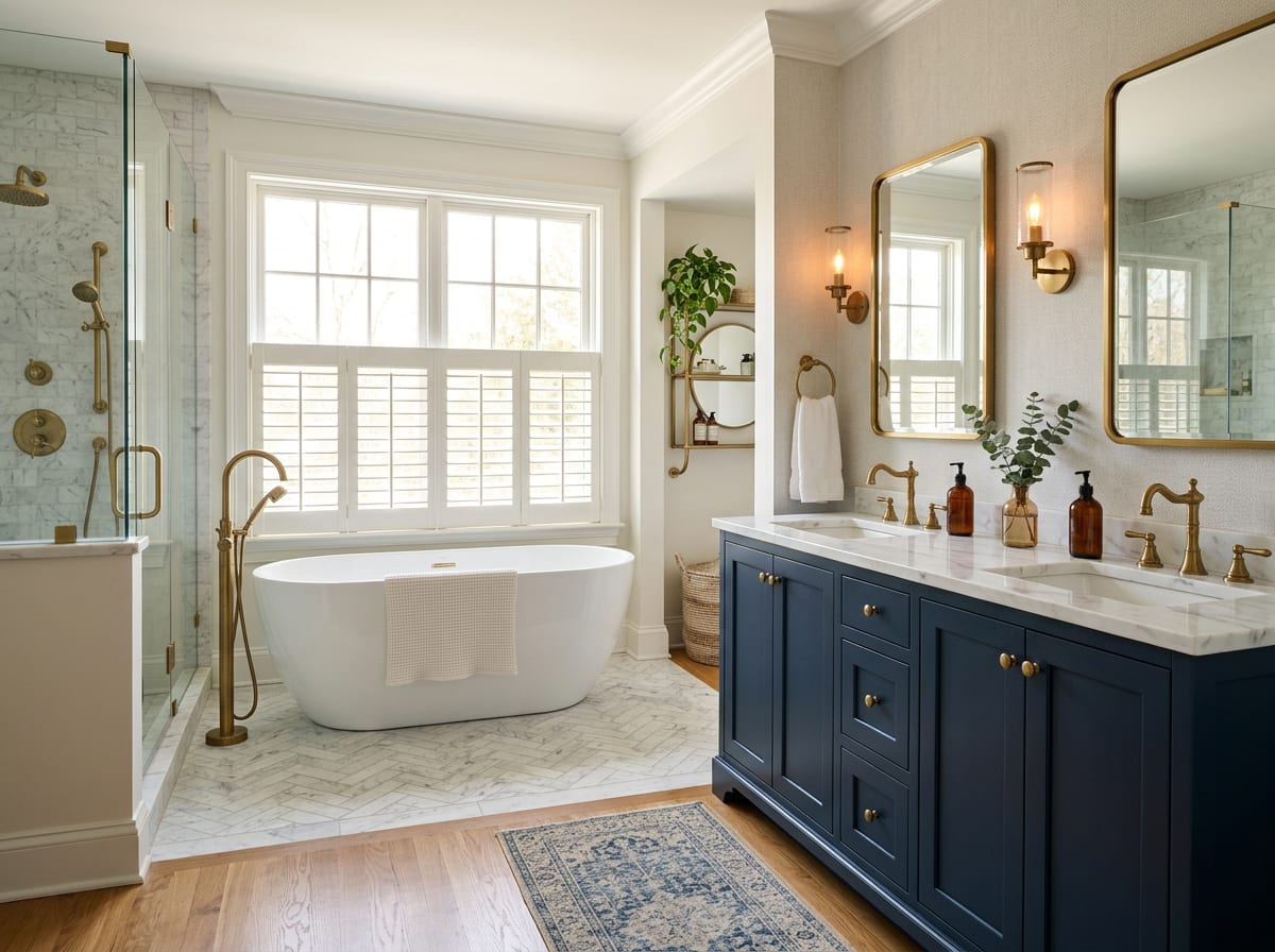 Full bathroom remodel — bathroom design idea