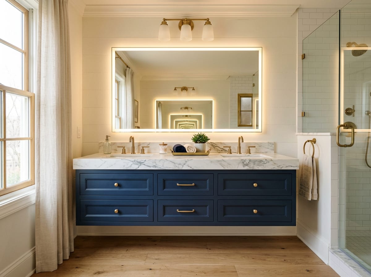 Vanity — bathroom design idea