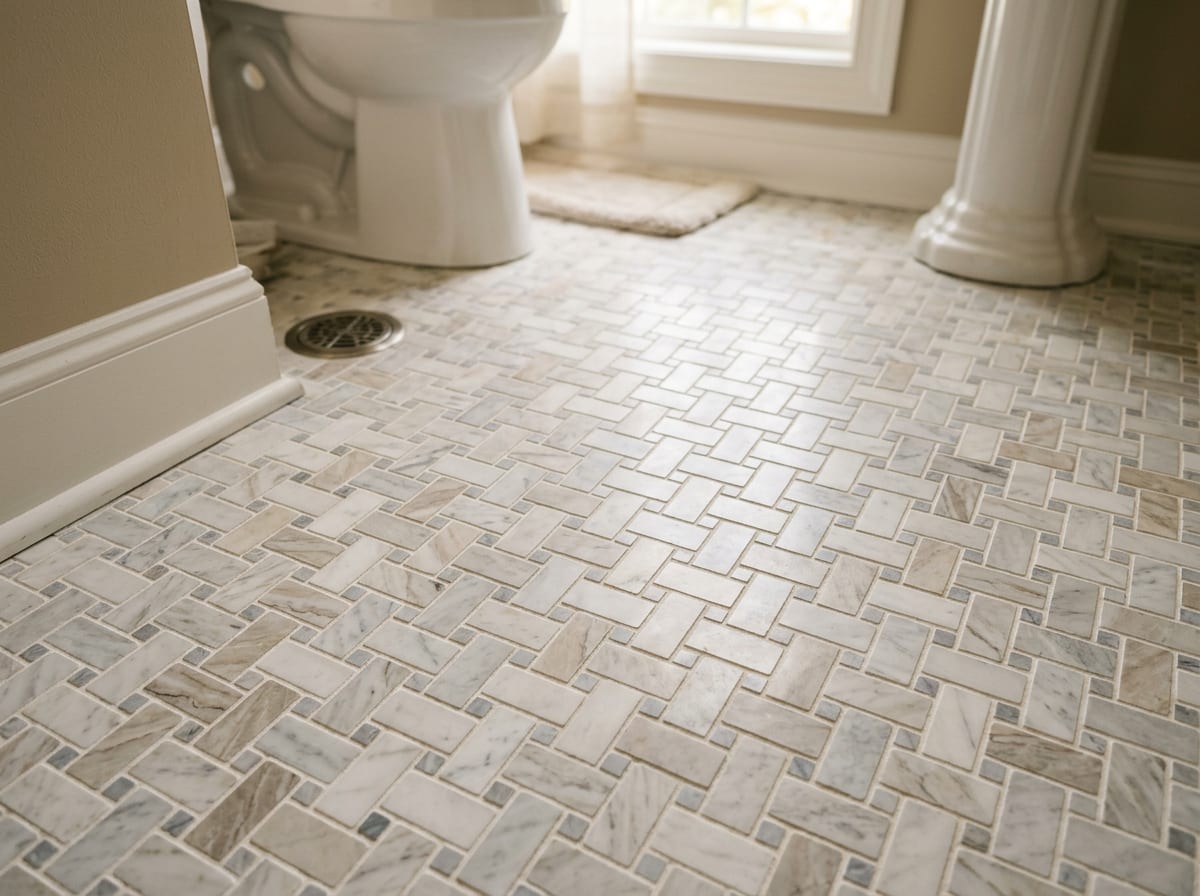 Tile & finishes — bathroom design idea