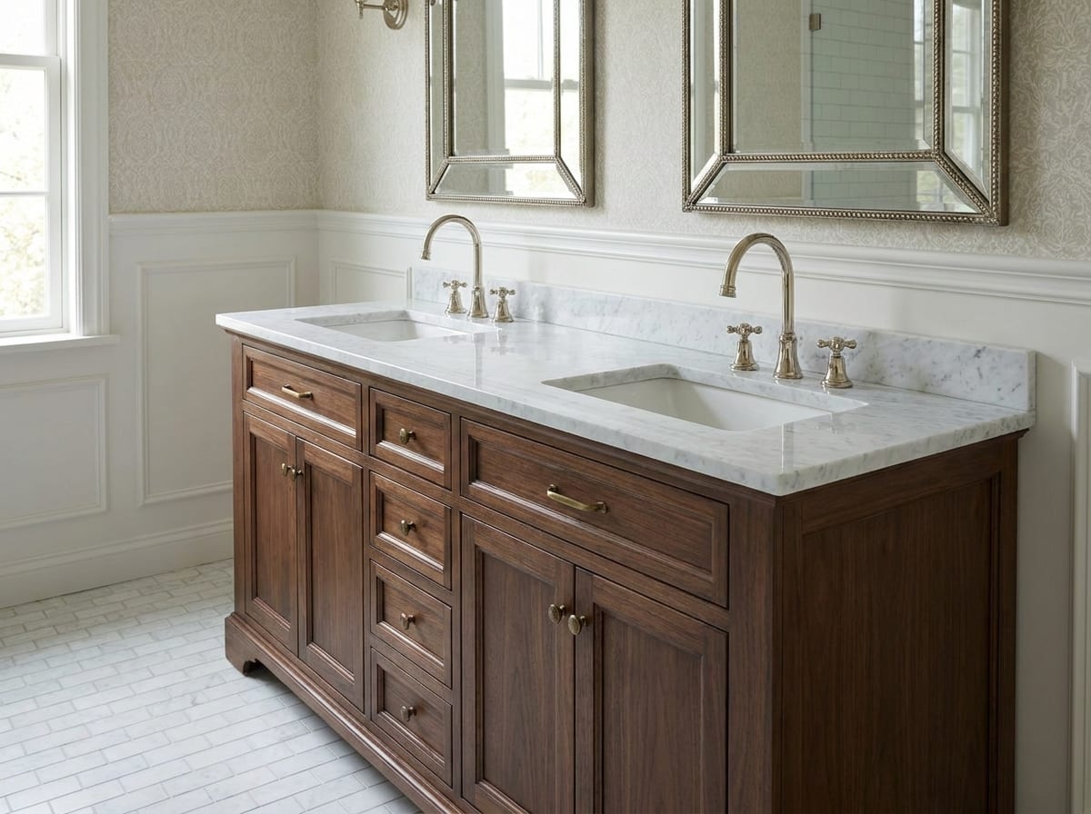 Vanity — bathroom design idea