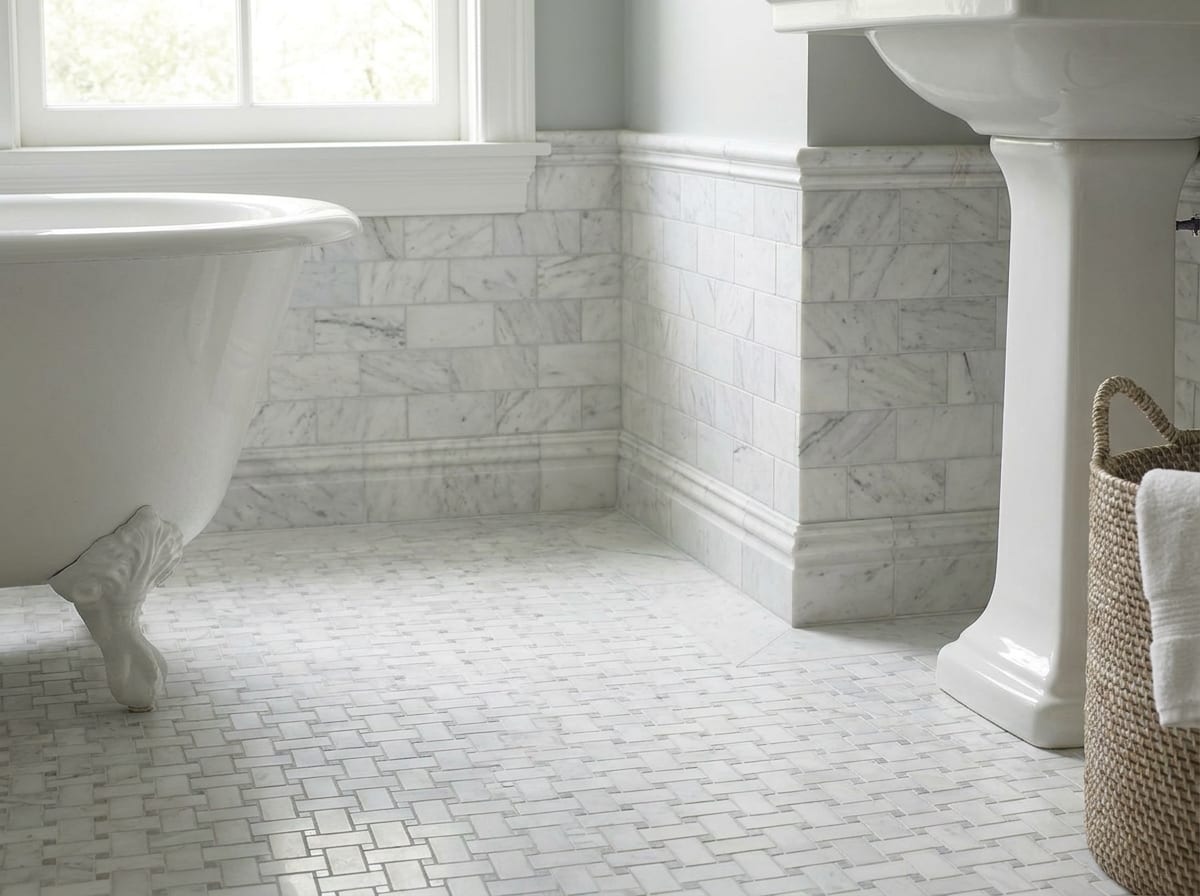 Tile & finishes — bathroom design idea