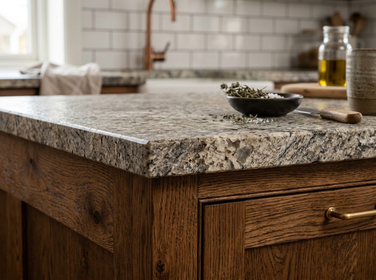 Countertops & finishes — kitchen design idea