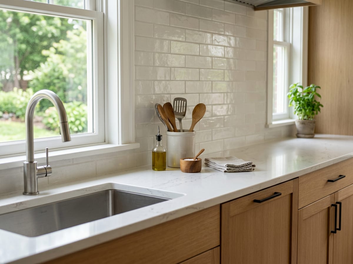Countertops & finishes — kitchen design idea