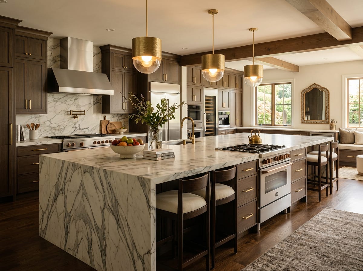 Kitchen island — kitchen design idea