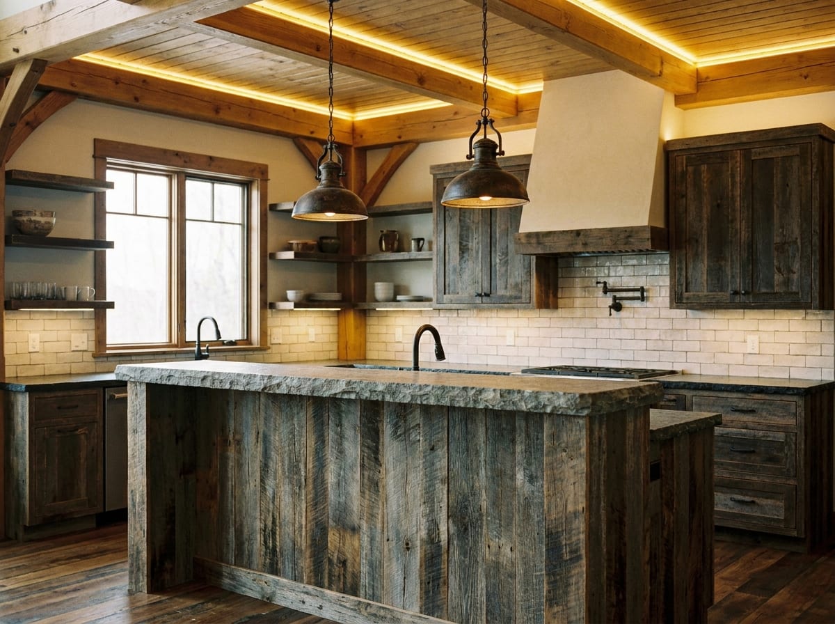 Kitchen island — kitchen design idea