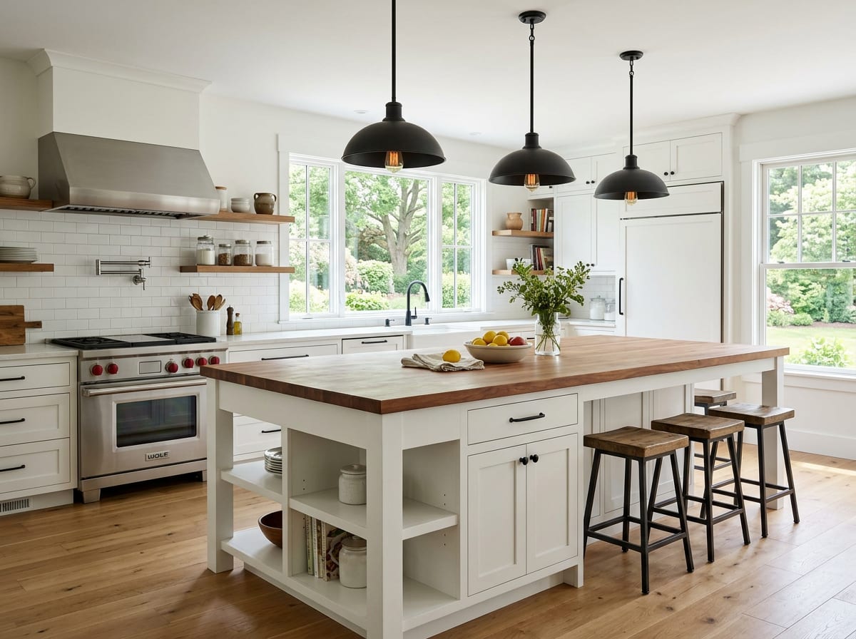 Kitchen island — kitchen design idea