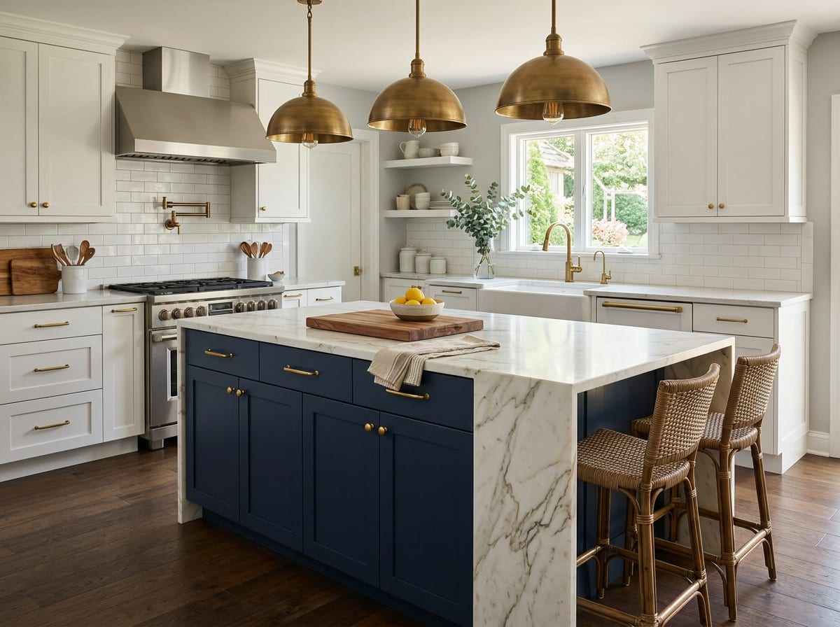 Kitchen island — kitchen design idea