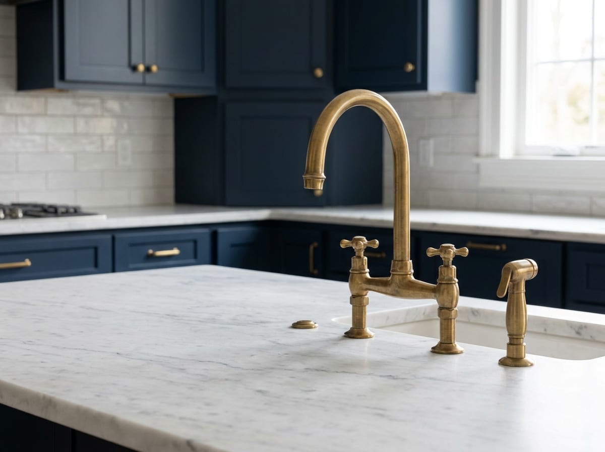 Countertops & finishes — kitchen design idea