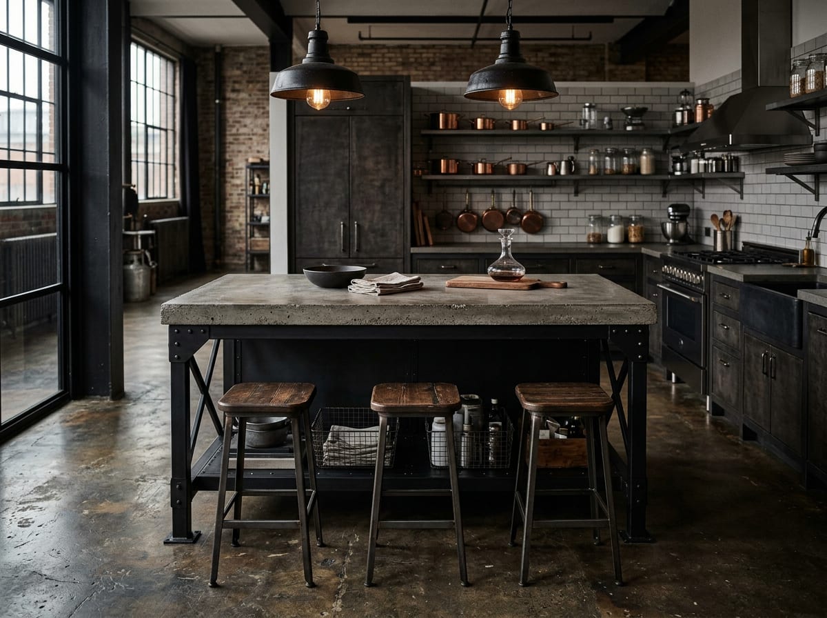 Kitchen island — kitchen design idea