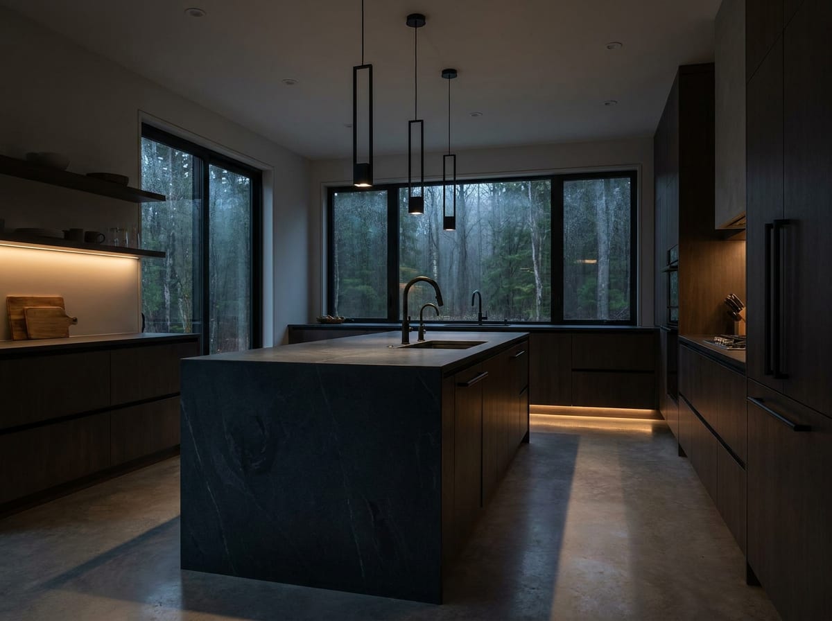 Kitchen island — kitchen design idea