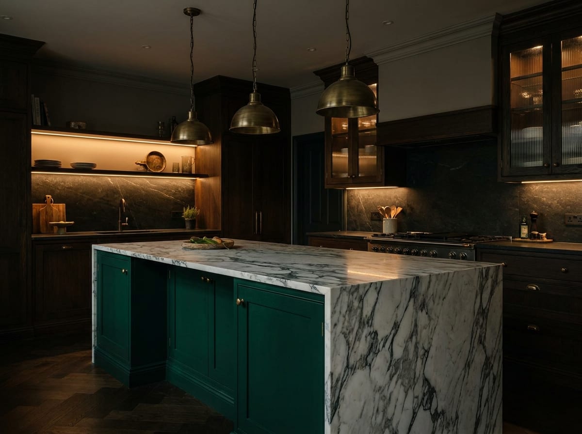 Kitchen island — kitchen design idea