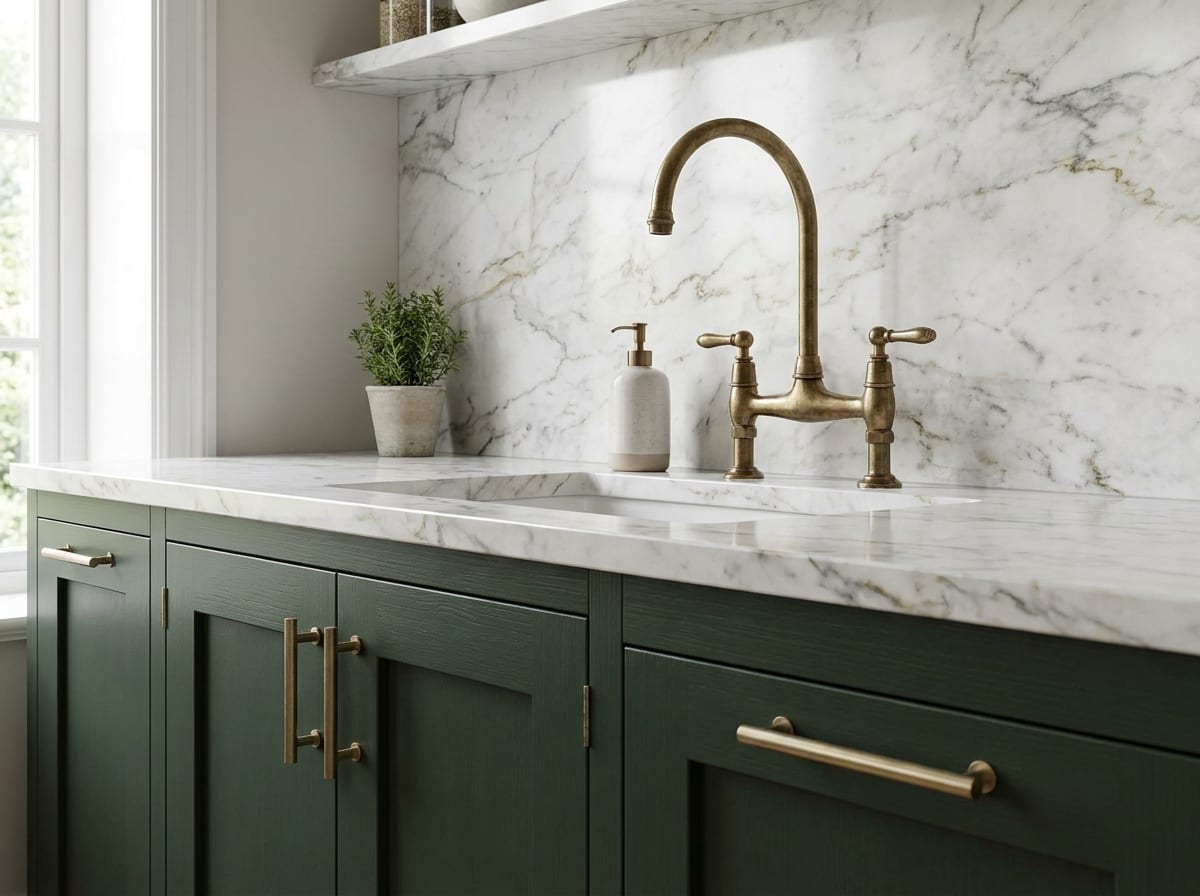 Countertops & finishes — kitchen design idea