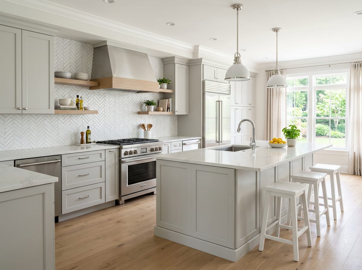 Full kitchen remodel — kitchen design idea