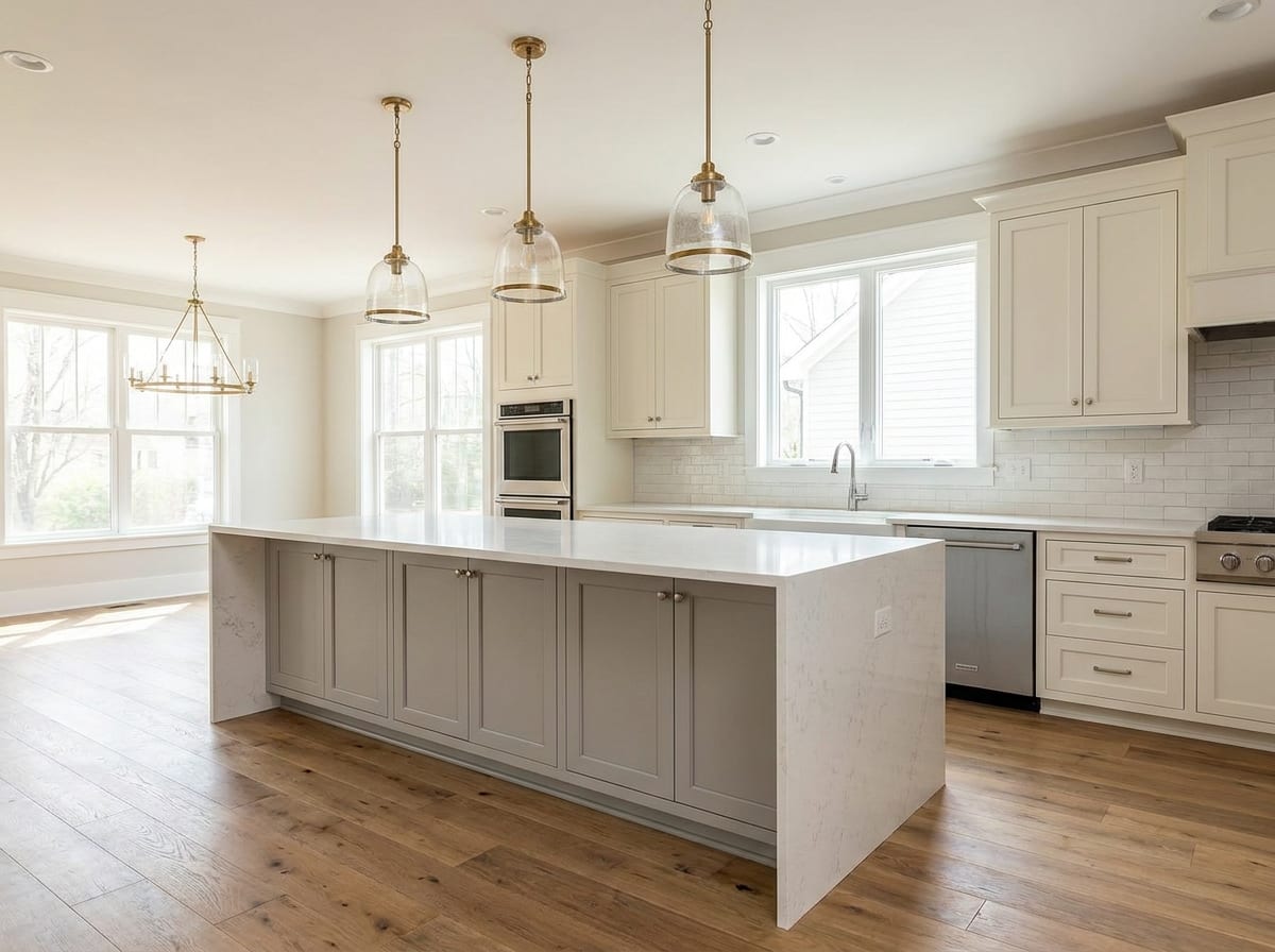 Kitchen island — kitchen design idea