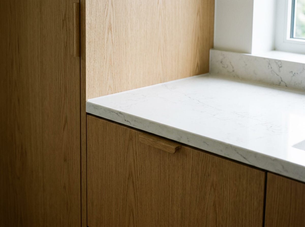 Countertops & finishes — kitchen design idea