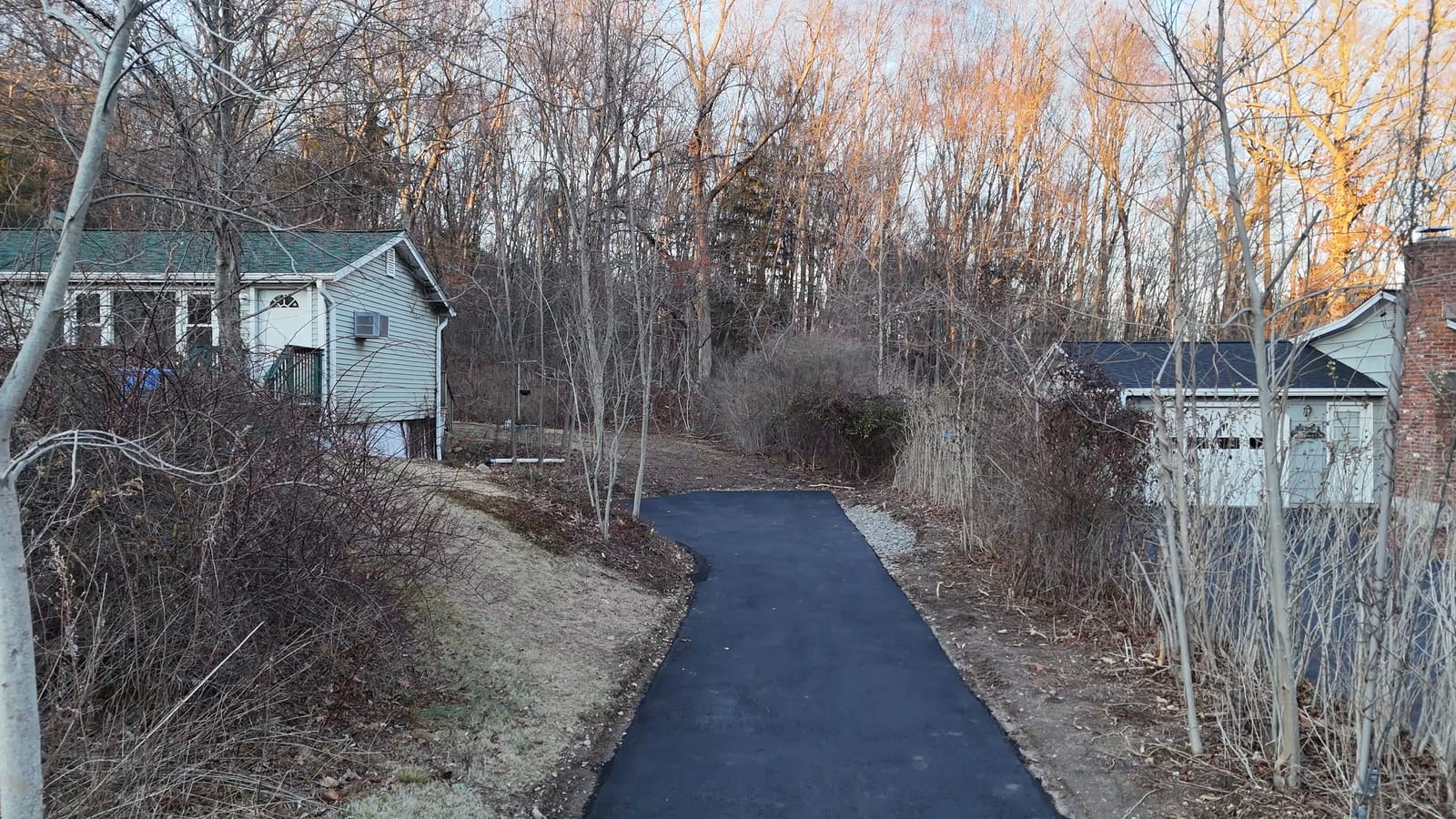 New Asphalt Driveway in Monroe, CT