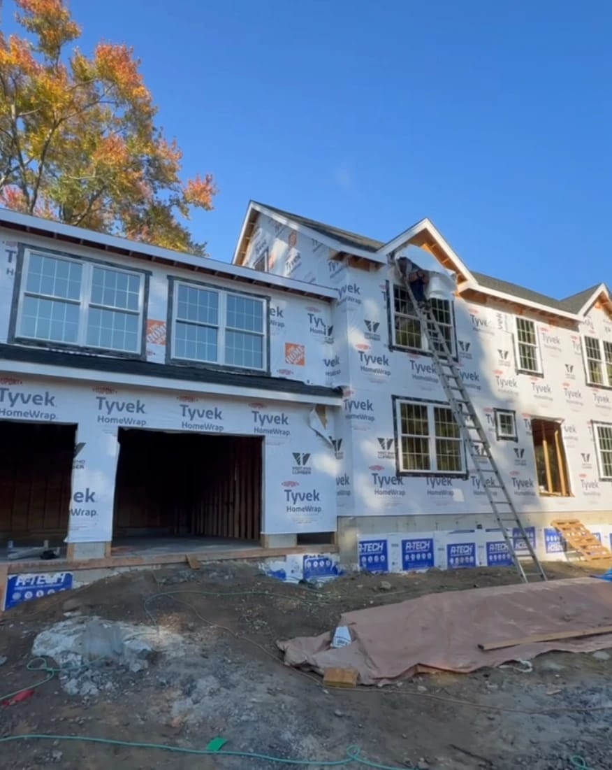 In Progress — Dried In — Omega Development new construction